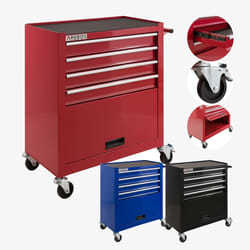 Arebos 4260551586798 service cart Red
