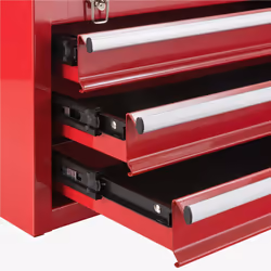 Arebos 4260551586804 small parts/tool box Red - Additional view 4