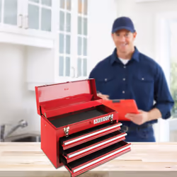 Arebos 4260551586804 small parts/tool box Red - Additional view 7