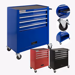 Arebos 4260551586835, Blue, 620 mm, 330 mm, 655 mm, 22.5 kg