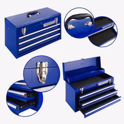 Arebos 4260551586842 small parts/tool box Blue - Additional view 6