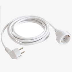 Arebos AR-HEVK155 power extension 5 m White