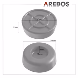 AREBOS rubber support jack rubber block rubber rubber plate 3T