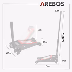 Arebos AR-HE-HRW3T Red - Additional view 7