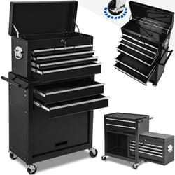Tool chest tool trolley eight drawers workshop trolley roller tool box