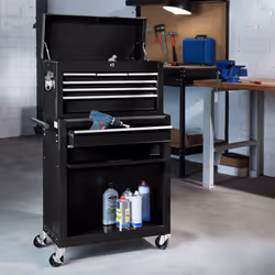 Tool chest tool trolley eight drawers workshop trolley roller tool box - Additional view 7