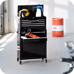 Tool chest tool trolley eight drawers workshop trolley roller tool box - Additional view 9