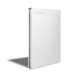 Toshiba Canvio Slim external hard drive 1 TB 2.5" Micro-USB B 3.2 Gen 1 (3.1 Gen 1) Silver