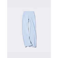 Uniqlo Japan Air Rhythm Soft Rib Flared Leggings - 69 NAVY/XL