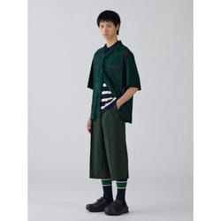 Gu By Uniqlo Cropped Pants By Rokh - 69 NAVY/M