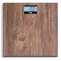 ADE BE 2004 Holly, Electronic personal scale, 180 kg, 100 g, Wood, kg/lb, ST, Square