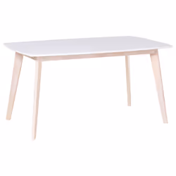 Dining Table SANTOS White 150 cm 90 cm
