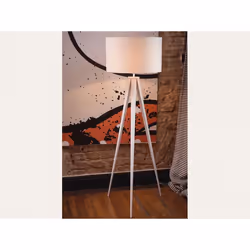Floor Lamp - Lighting - Tripod Lamp - - STILETTO - White