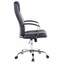 Executive Chair Swivel WINNER Faux Leather Black