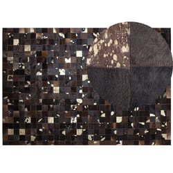 Rug BANDIRMA 160 x 230 cm Leather Brown