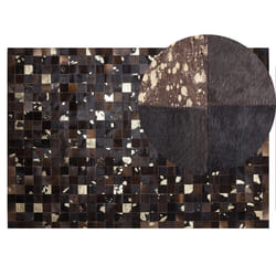 Rug BANDIRMA 140 x 200 cm Leather Brown