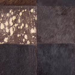 Rug BANDIRMA 140 x 200 cm Leather Brown