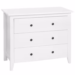 3 Drawer Chest TORRANCE White