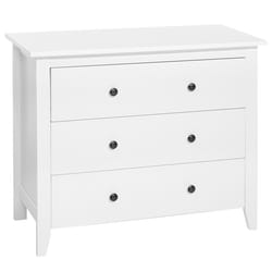 3 Drawer Chest TORRANCE White