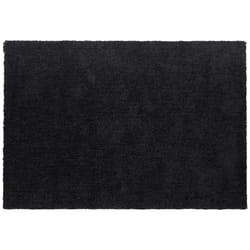 Shaggy Area Rug 160 x 230 cm Black DEMRE
