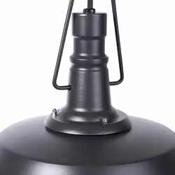 Hanging Infrared Patio Heater AMIATA 2100 W Black