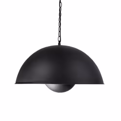 Pendant Light Metal Black THAMES II
