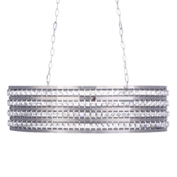 Crystal Pendant Lamp Silver CAVONE