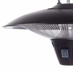 Hanging Infrared Patio Heater KABA 1800 W Black