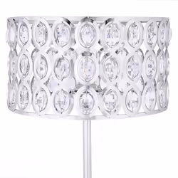 Floor Lamp TENNA Crystal Silver - Additional view 4