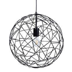 Metal Pendant Lamp Black LEMME
