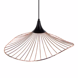 Metal Pendant Lamp Copper MAZARO