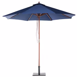 Market Parasol 270 cm TOSCANA Navy Blue