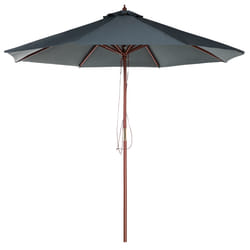 Market Parasol 270 cm TOSCANA Dark Grey