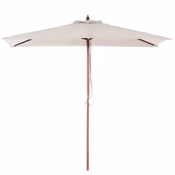 Market Parasol 195 cm FLAMENCO Light Beige