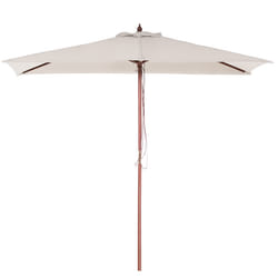 Market Parasol 195 cm FLAMENCO Light Beige