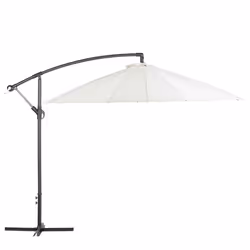 Cantilever Parasol 268 cm CALABRIA II Light Beige