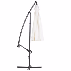 Cantilever Parasol 268 cm CALABRIA II Light Beige