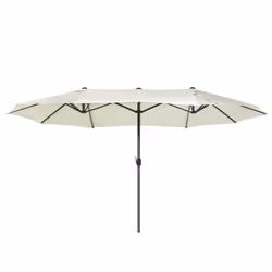 Patio Parasol 460 cm SIBILLA Beige
