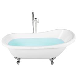 Freestanding Bathtub CAYMAN 1700 x 760 mm White