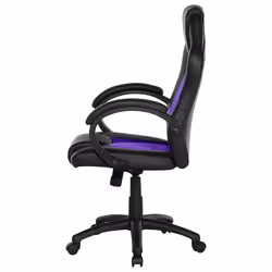 Office Chair Swivel FIGHTER Faux Leather Violet
