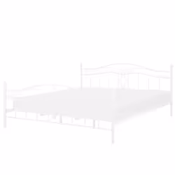 Bed Metal ANTLIA 180 x 200 cm (EU Super King) White