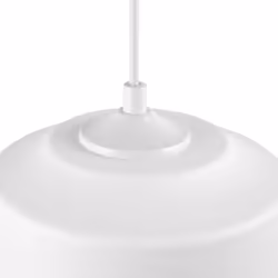 Glass Pendant Lamp White JURUA