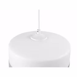 Glass Pendant Lamp White MURRAY