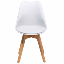Set of 2 Dining Chairs DAKOTA II White