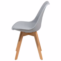Set of 2 Dining Chairs DAKOTA II Grey