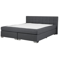 Divan Bed Fabric ADMIRAL 180 x 200 cm (EU Super King) Dark Grey