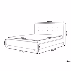 Bed Fabric AMBASSADOR 160 x 200 cm (EU King Size) Beige