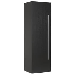 Bathroom Wall Mounted Cabinet MATARO 40 cm Black