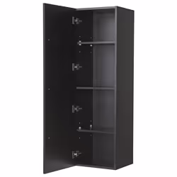 Bathroom Wall Mounted Cabinet MATARO 40 cm Black