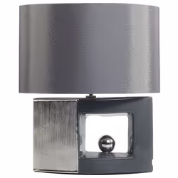 Table Lamp DUERO Porcelain Dark Grey